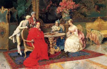Giulio Rosati : The Chess Players